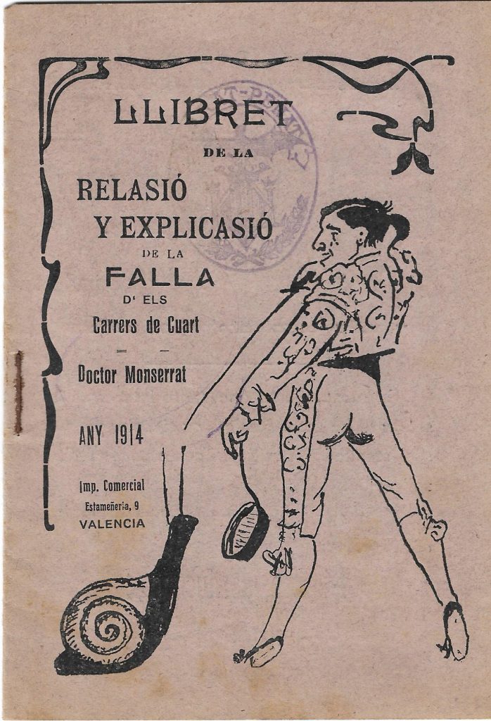 Llibret falla Quart - Dr. Monserrat
